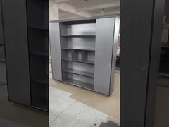 Kantoor houten archiefkasten