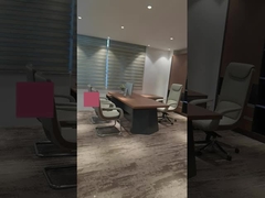 Luxe Executive Office Tafel L-vormige Meubels voor de baas