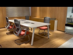 Luxe houten 6 8 12 20 personen tafel vergaderruimte kantoor conferentietafel en stoelen set