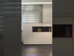 Bedrijfsmeubelen Houten kastjes Witte kast