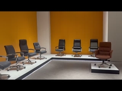 BESTON Bureau Stoel Directie Stoel Draaibaar PU Lederen Stoel