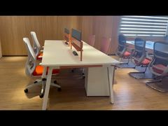 Beston Furniture Wooden Office Desk Partition 4 Person Staff Cubicle Office Table