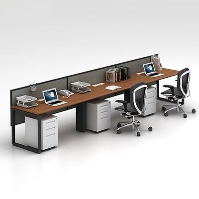 OEM Office Workstation Bureaus Cabine 3 Persoonswerkstation
