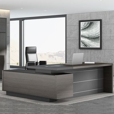 Grootte 1800 mm Executive Office Furniture Sets ODM met lades