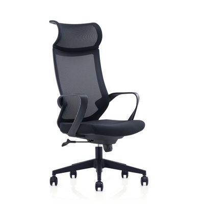 Hoge Elasticiteit Schuim Hoge Rug Net Kantoorstoel met Strak Design en Ergonomische Ondersteuning