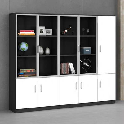 79 inch kantoor houten archiefkasten wit OEM 5-deurs opbergkast