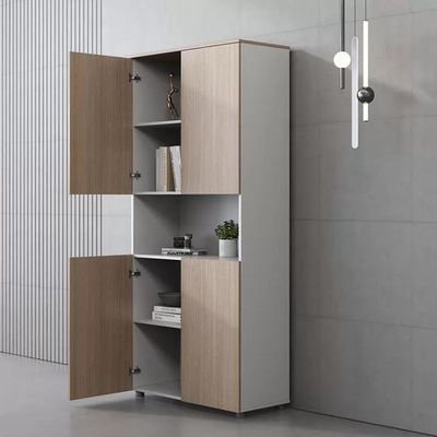 31 inch kantooropslagkast 4 lagen eiken kleur met E1 melamine bord