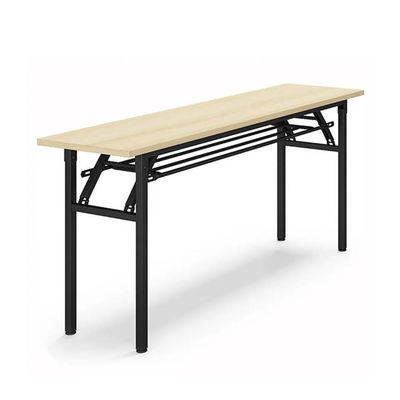 Rechthoekige Opvouwbare Trainingstafel Melamine Voor Conferentie in Vergaderruimte