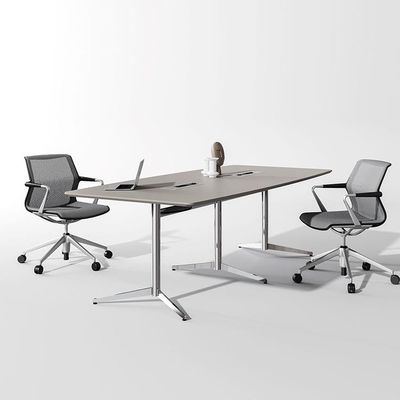Vergadertafelset voor 4 personen Melamine B1800mm Vlekbestendig