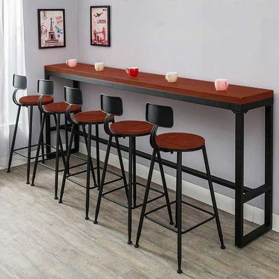 6,2 inch rode vintage salontafel draagbare melamine krasbestendig