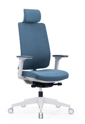 Ergonomische kantoorstoel met 3D-opheffende armsteun, PU-wielen en verstelbare hoofdsteun