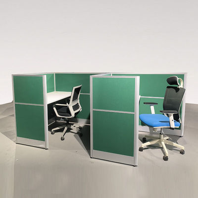Groen Aluminium Computer Office Partition Werkstation Computer Desk