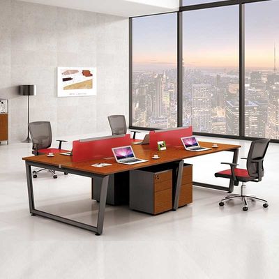 Modulair open werkstation Houten kooi Werkstation bureau