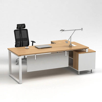 1.8M Kantoormeubelen Schrijftafel CEO Kantoor Uitvoerend Kantoor Tafel Met Kas