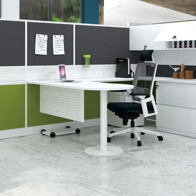 Moderne Design Staal Bureau Frame Tafel Top Office Desk Office Workstation Voor het personeel