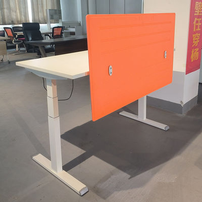 1.6M Wit ergonomisch hout Elektrisch hoogteverstelbaar staand bureau