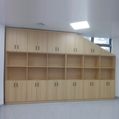 Op maat gemaakte bibliotheek of kantoor Houten kast en opslagruimte