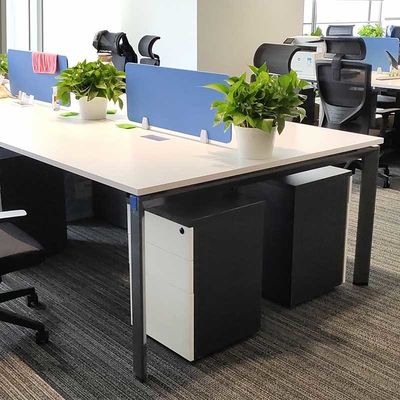 Open Staff Tafel MDF Kantoorwerkstationmeubilair voor 4 personen