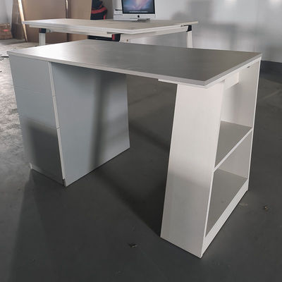 25mm Melamine Board Studenten Computer Desk 1200W*600D*750HMM Schramvast Home Office Desk
