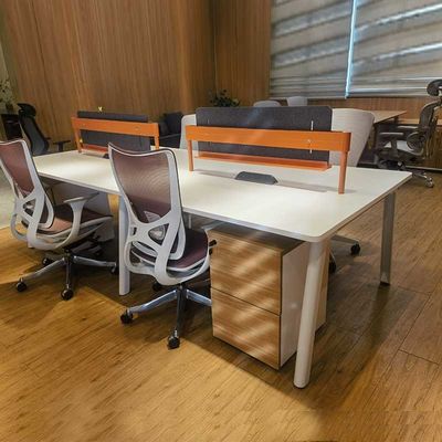 Bureaumiubilair Werkstation Bureaublad Hout Bureaublad Partition Werkstation Bureaublad Met Schuif