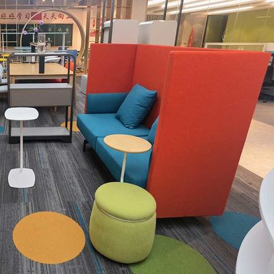 Fabrikanten van kantoorsofa's Receptie Kantoorsofa Stof Modulair Kantoorsofa