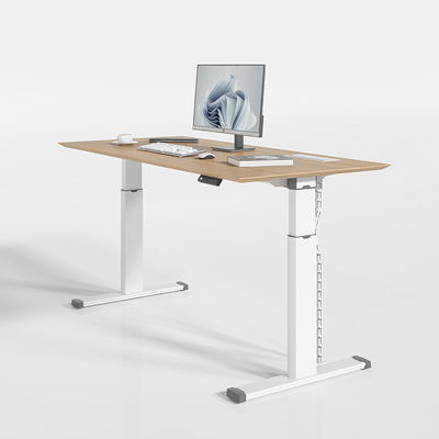 Elektrisch kantoor bureau met dubbele motor Stand Desk Up Height Adjustable Table