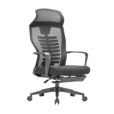 Moderne Executive Mesh kantoorstoel met vaste hoofdsteun en hoge rug