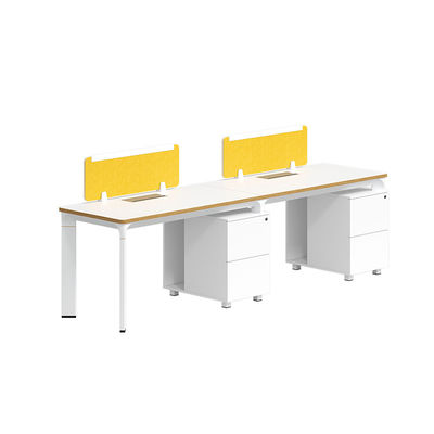 Witte werkstation Schrijftafel kantoormeubilair modulair 1 2 6 personen kantoortafel