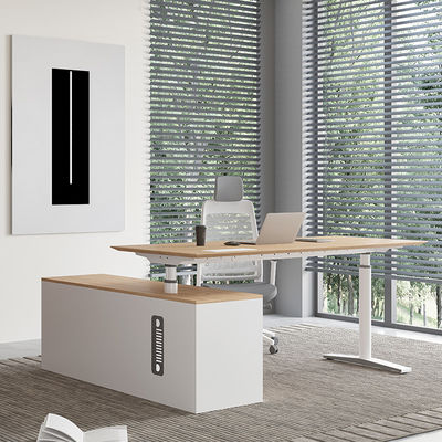 Moderne elektrische hoogteverstelbare bureau ergonomische executive staande bureau