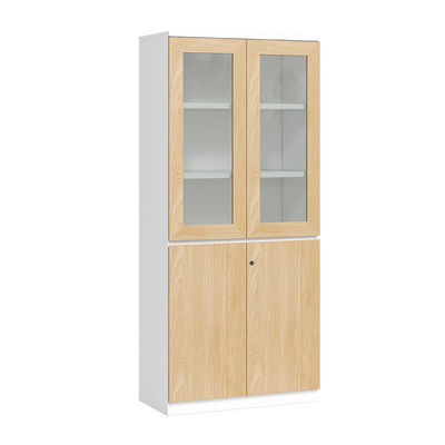Office Archiefkasten Systemen Hout 4 deuren Verticale archiefkasten Gebruik op school