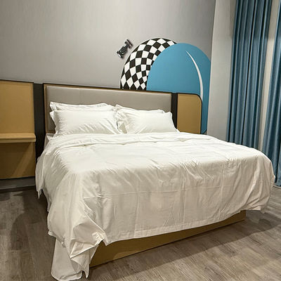 Aangepaste hotelkamer meubelset van hout voor 3, 4 en 5 sterren hotels