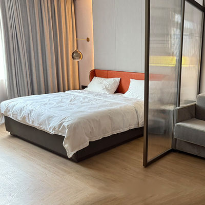 Moderne hotel luxe slaapkamer hotelkamersets bedframes bedden met hoofdbord