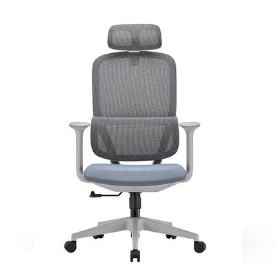 High Back Modern Mesh Office Chair Ergonomische Computer Chair Reclining Executive Chair met hoofdsteun voor werkstation