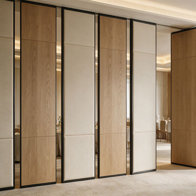 Aanpasbare hotel mobiele scheidingsmuur kamer scheidingsmuur glijdende scheidingsmuur voor hotel vergaderzaal